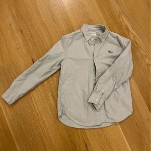 Crewcuts Boys Grey Oxford shirt. Size 12.